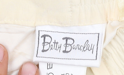 Betty Barclay Women's Ivory Knee Length Pencil Skirt, Size 14