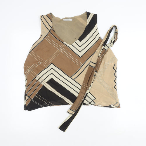 Marks & Spencer Women's Geometric Wrap Blouse Size 18