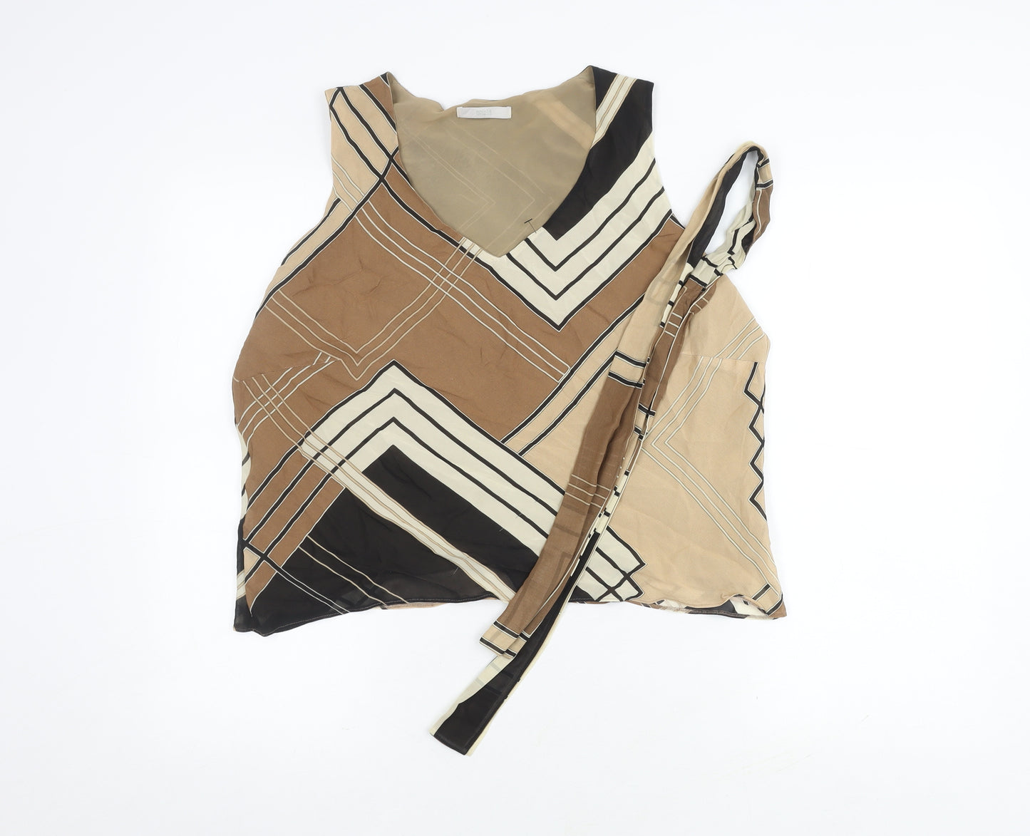 Marks & Spencer Women's Geometric Wrap Blouse Size 18