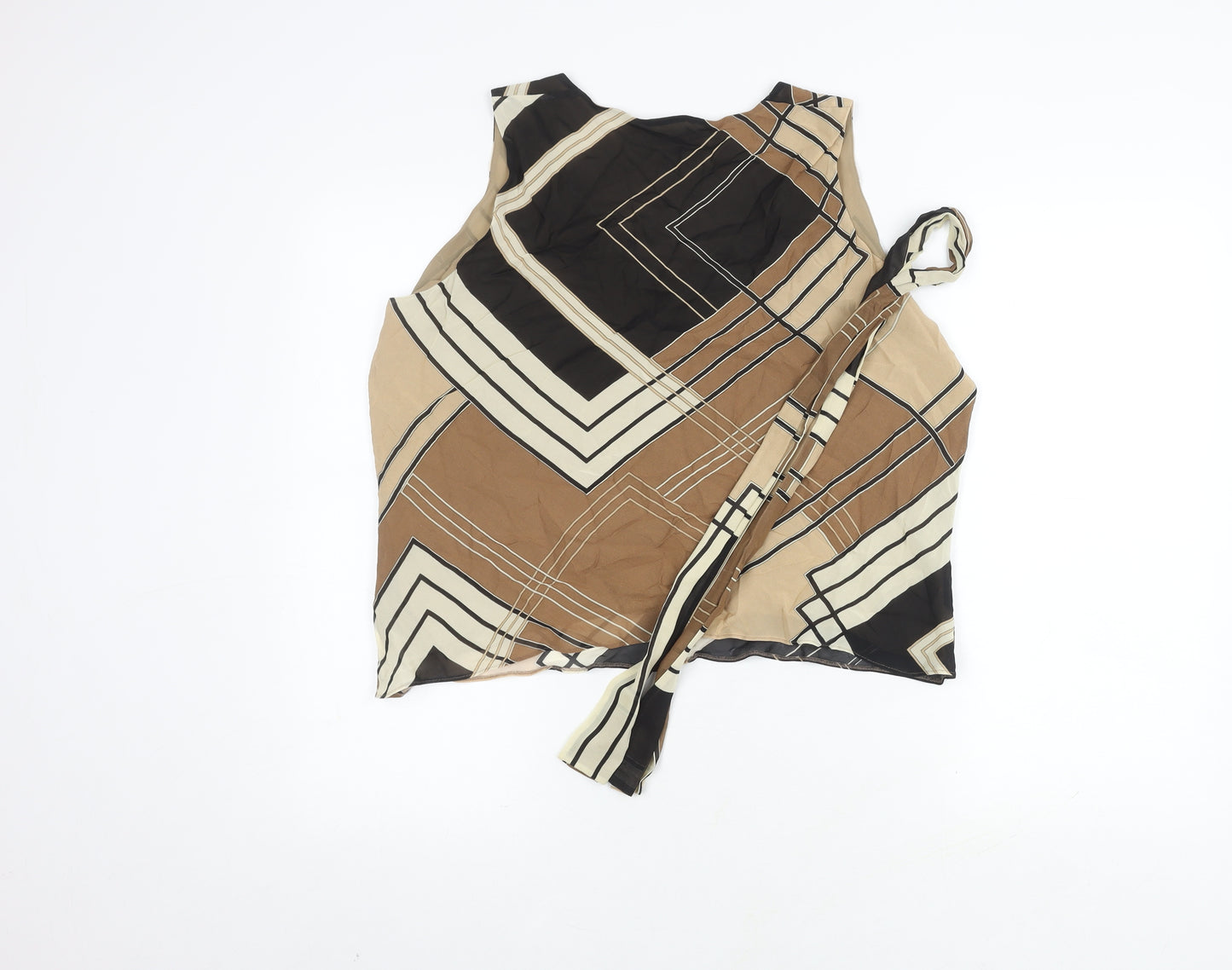 Marks & Spencer Women's Geometric Wrap Blouse Size 18