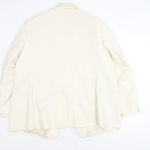Marks and Spencer Women’s Ivory Blazer, Size 24