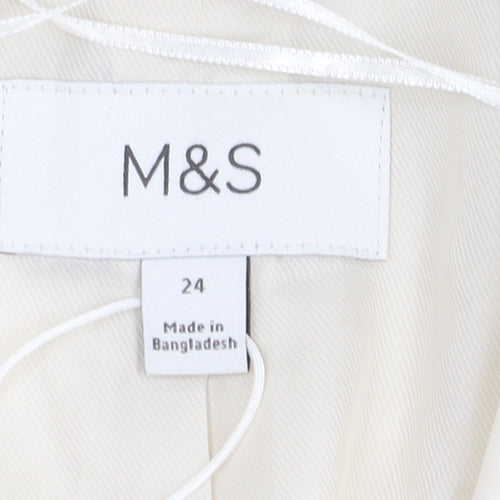 Marks and Spencer Women’s Ivory Blazer, Size 24