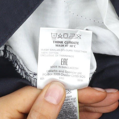 Marks and Spencer Men's Black Trousers 40W 29L