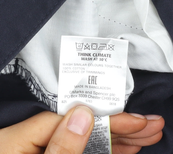 Marks and Spencer Men's Black Trousers 40W 29L