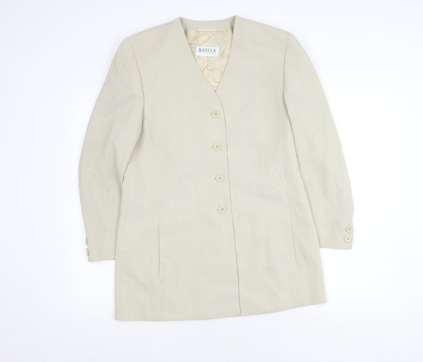 Basler Beige Women's Blazer Size 10