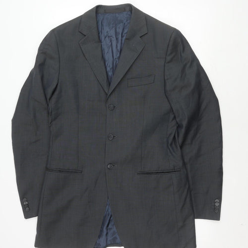 Marks and Spencer Men's Grey Wool Blazer 38XL