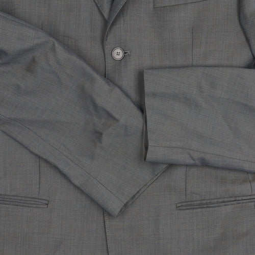 Marks and Spencer Men's Grey Wool Blazer 38XL
