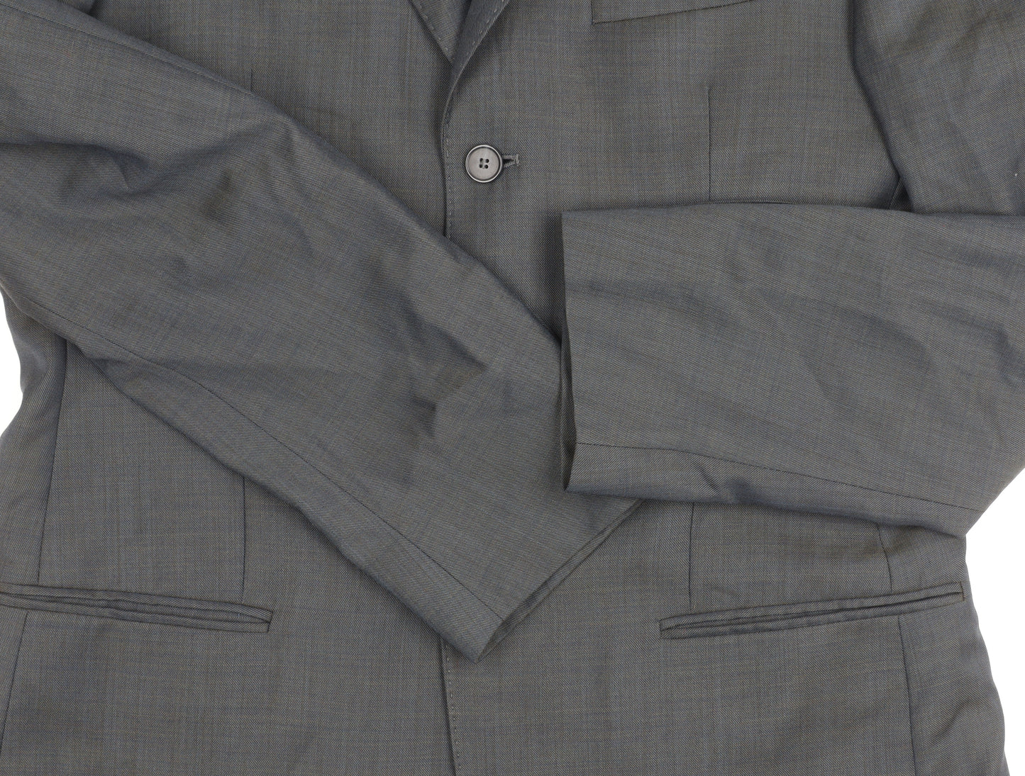 Marks and Spencer Men's Grey Wool Blazer 38XL