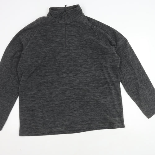 Mountain Warehouse Men's Grey Pullover - XL Fleece