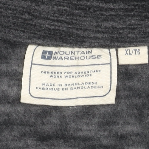 Mountain Warehouse Men's Grey Pullover - XL Fleece
