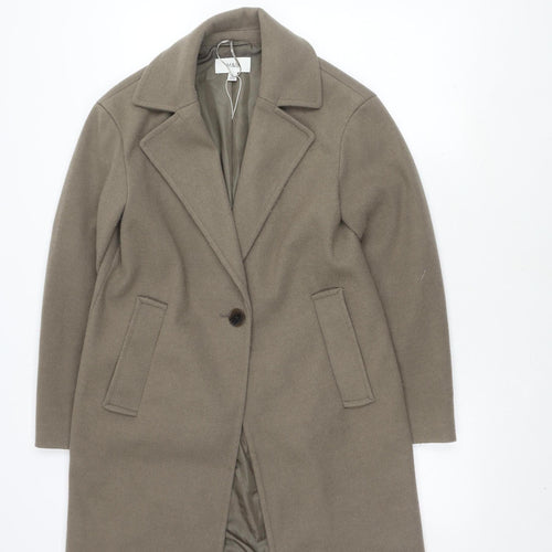 Marks and Spencer Women's Grey Coat Size 8