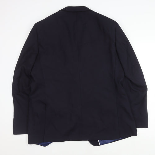 Marks and Spencer Men's Blue Wool Blazer 38R