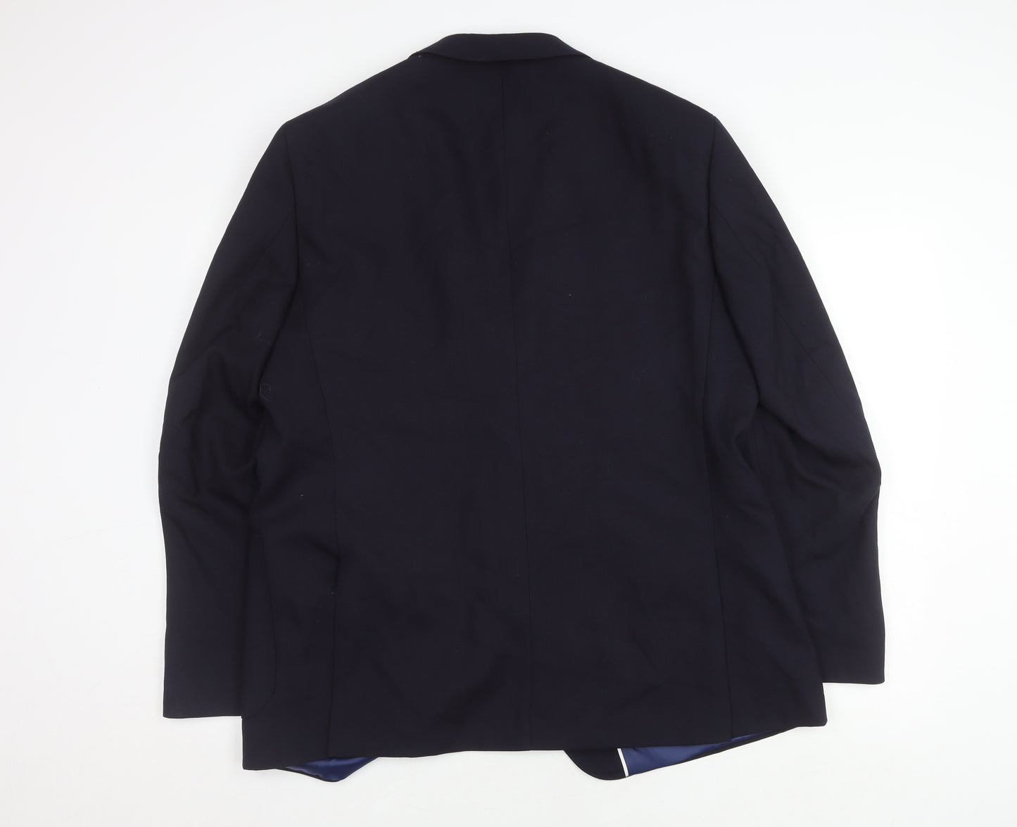 Marks and Spencer Men's Blue Wool Blazer 38R