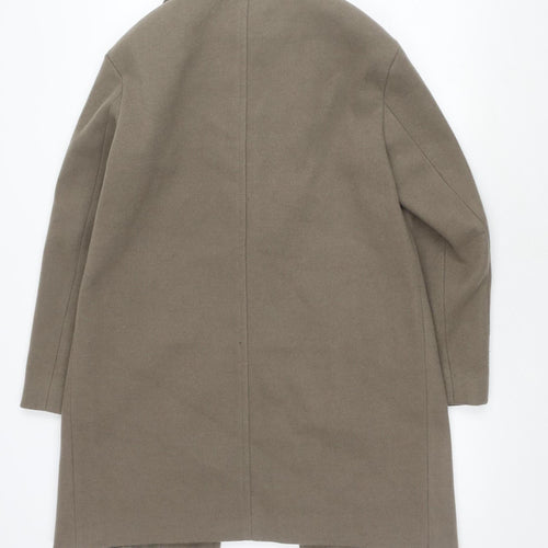 Marks and Spencer Grey Coat - Women's Size 10