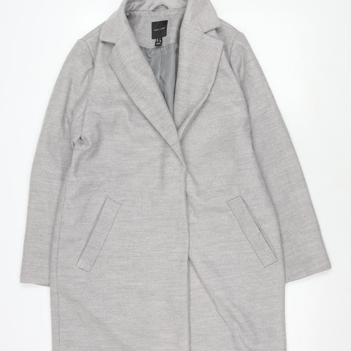 New Look Women's Grey Jacket, Size 12, Autumn/Winter Essential