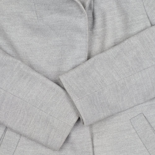 New Look Women's Grey Jacket, Size 12, Autumn/Winter Essential