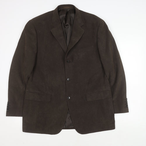 Marks and Spencer Men's Brown Blazer - Size 40R