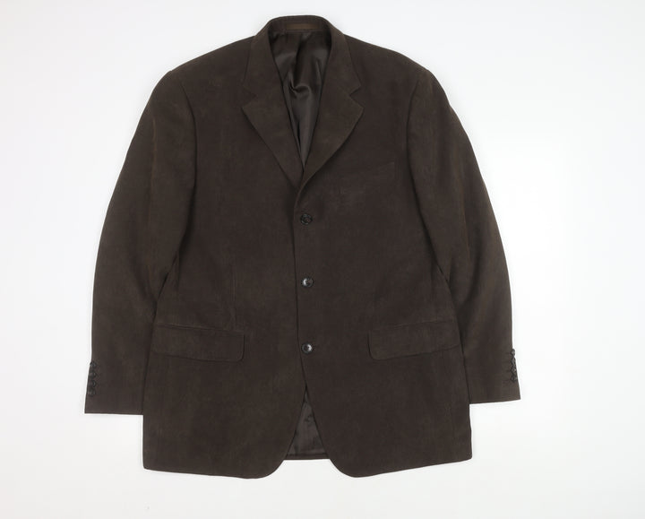 Marks and Spencer Men's Brown Blazer - Size 40R