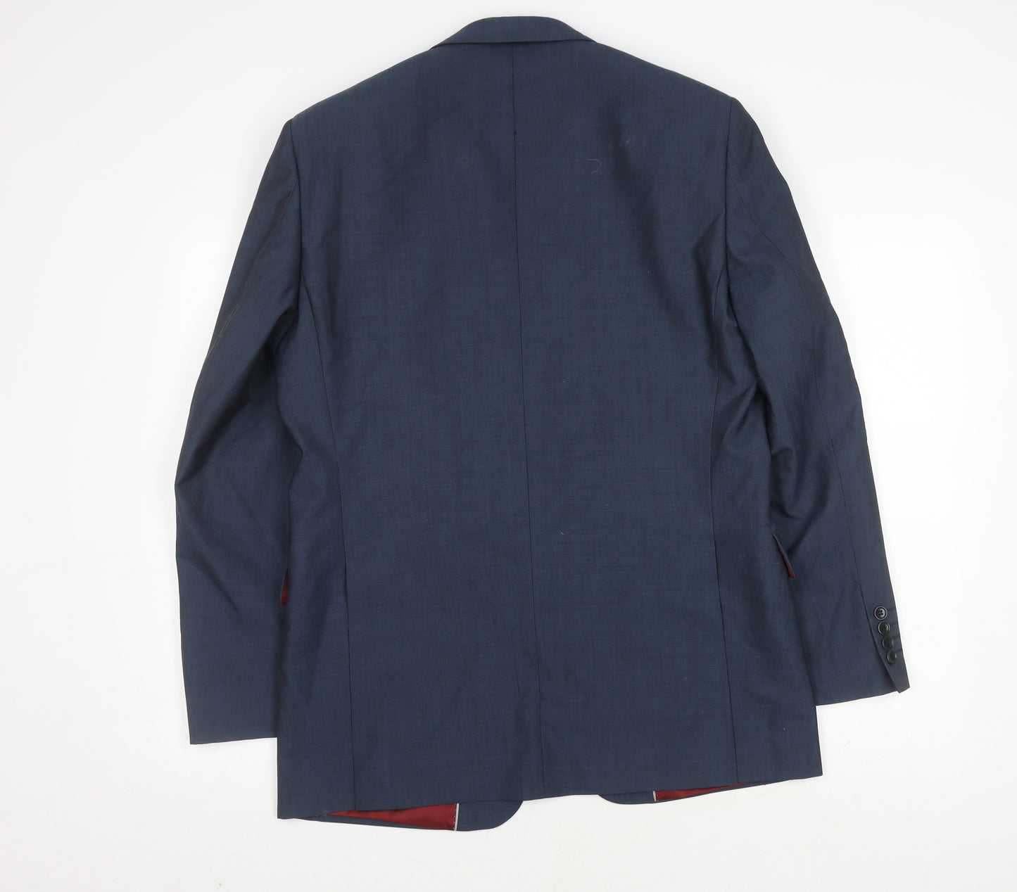 Chester Barrie Men's Blue Blazer 40R Wool Formal Jacket