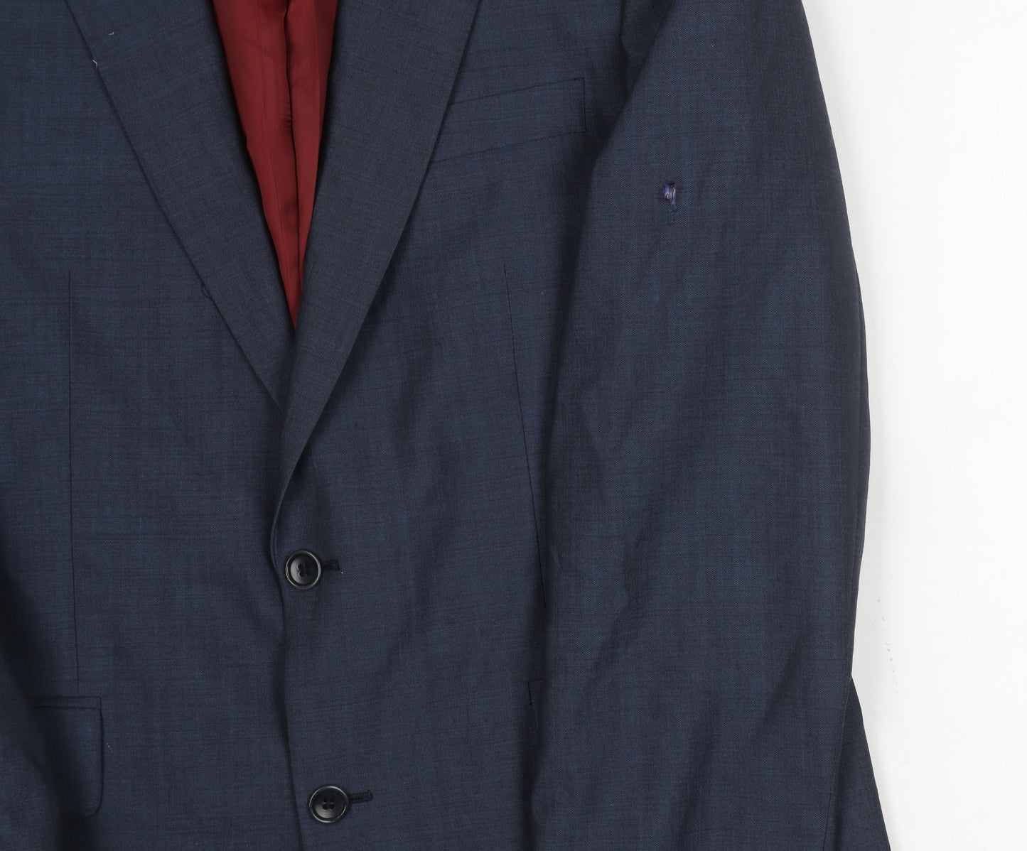 Chester Barrie Men's Blue Blazer 40R Wool Formal Jacket