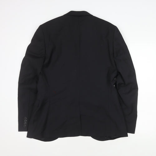 Topman Men's Black Blazer Jacket 40