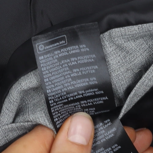 H&M Men's Grey Blazer 44R Regular Fit Jacket