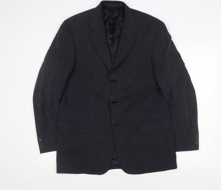 Ultimo Men's Blue Blazer 40R Formal Jacket