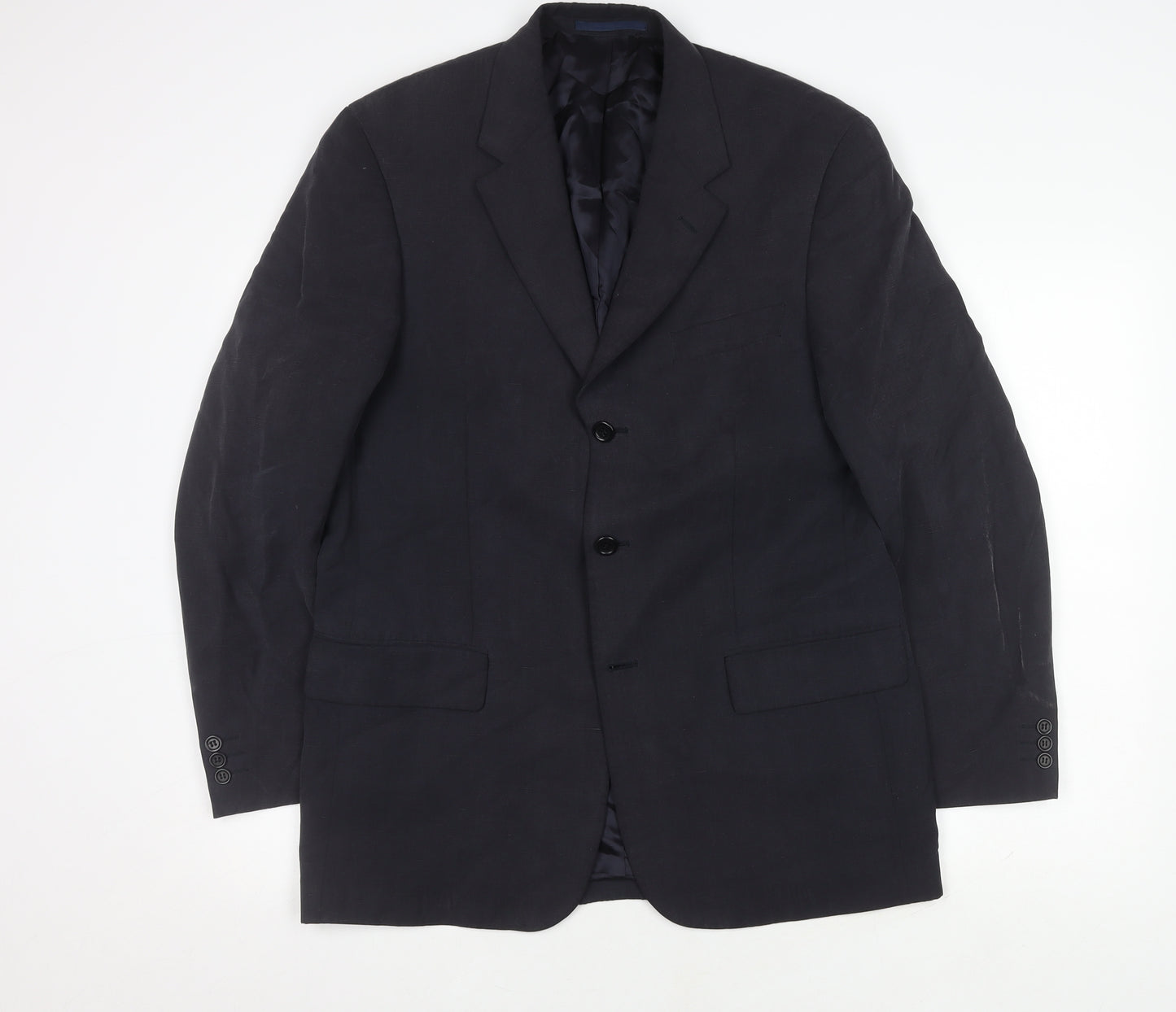 Ultimo Men's Blue Blazer 40R Formal Jacket