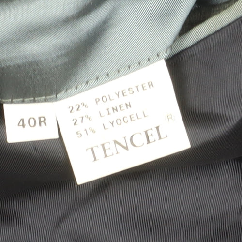 Ultimo Men's Blue Blazer 40R Formal Jacket