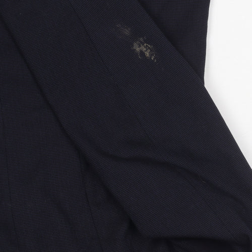H&M Women's Black Suit Jacket Size 6 Regular Fit