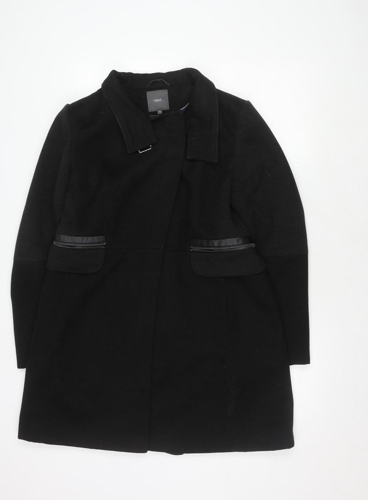 Next Women's Black Zip Casual Jacket Size 16