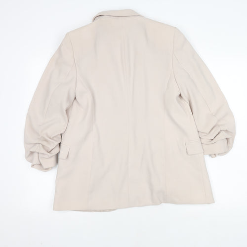 Marks and Spencer Beige Women's Blazer UK Size 10