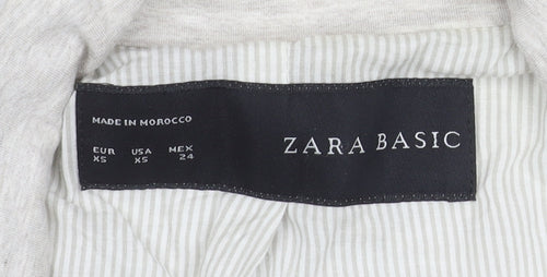 Zara Basic Women’s Ivory XS Slim Suit Jacket