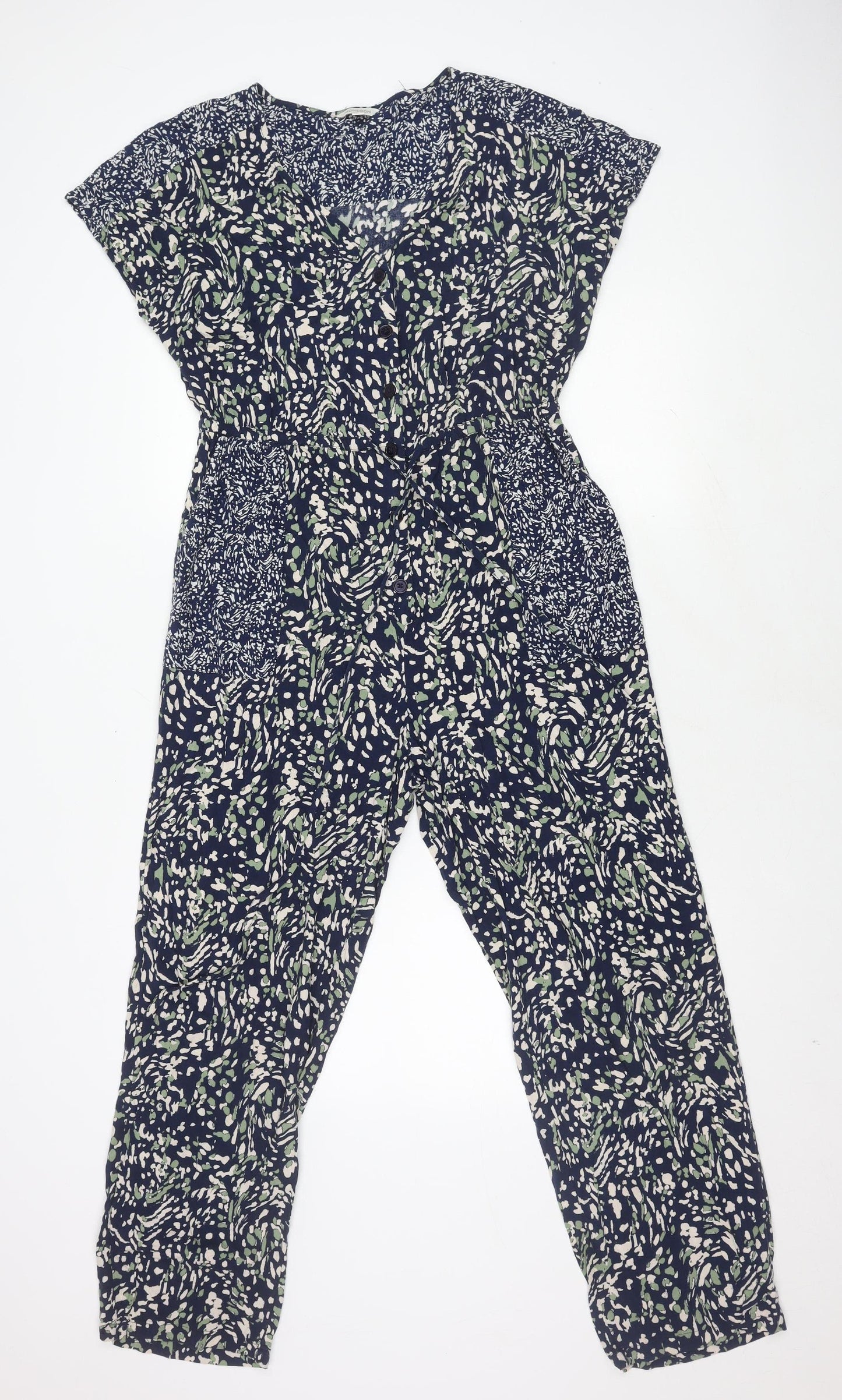 Monsoon Women's Multicoloured Sleeveless Jumpsuit M