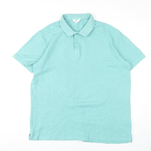 Cotton Traders Men's Green 2XL Polo Shirt