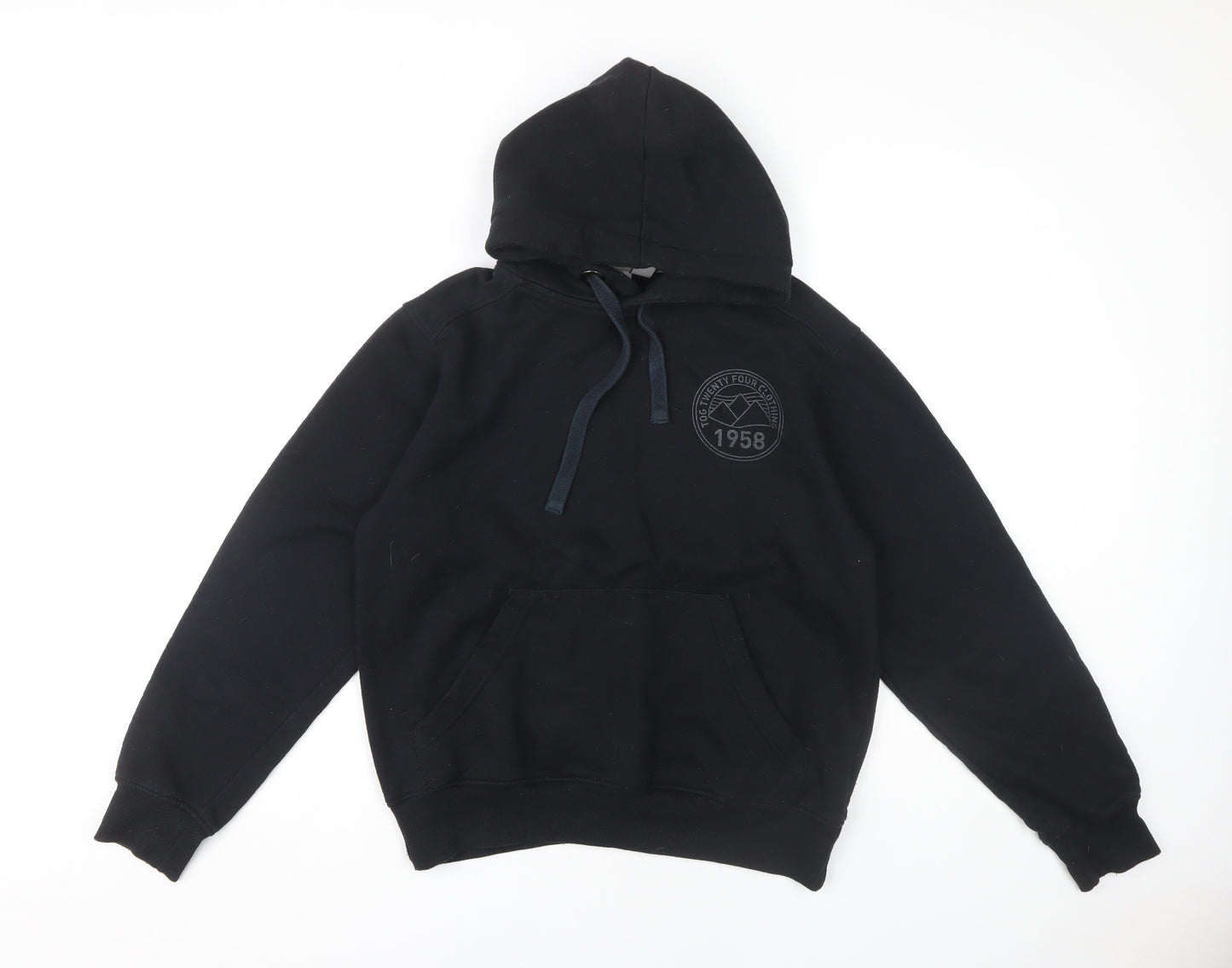 TOG24 Men's Black Pullover Hoodie S