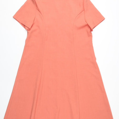 Eastex Women's Orange Shirt Dress UK 20