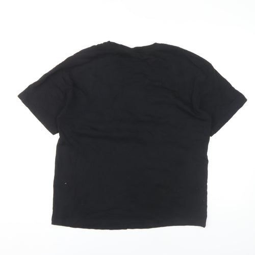 Smiley Originals Black M Crew Tee Unisex, Funny Design