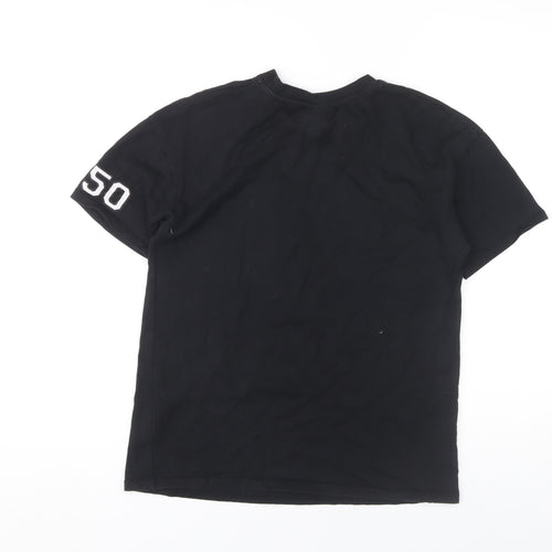 Peanuts Women's Black Snoopy T-Shirt Size 8