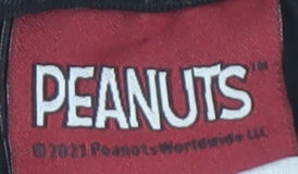 Peanuts Women's Black Snoopy T-Shirt Size 8