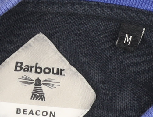 Barbour Men's Blue Medium Polo Shirt