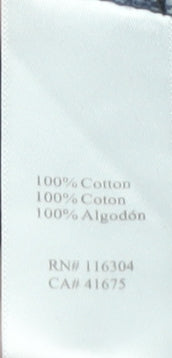 Converse Unisex Blue Basic Crew Neck T-Shirt L