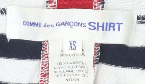 Comme des Garçons Women’s XS Stripe Jersey T-Shirt
