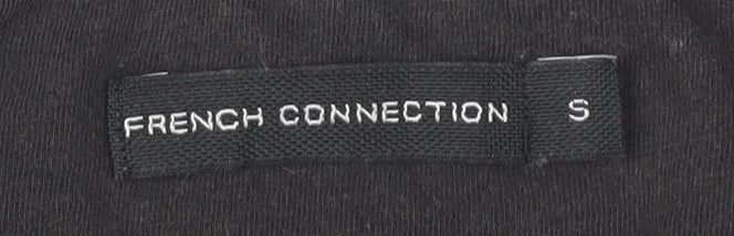 French Connection Men's Black Cotton T-Shirt Size S
