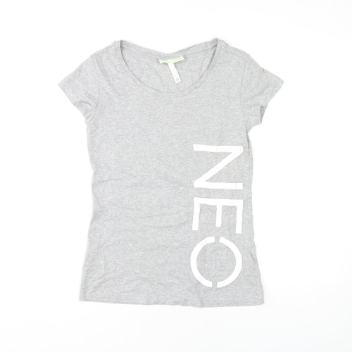 Adidas Women's Grey T-Shirt Size S Casual