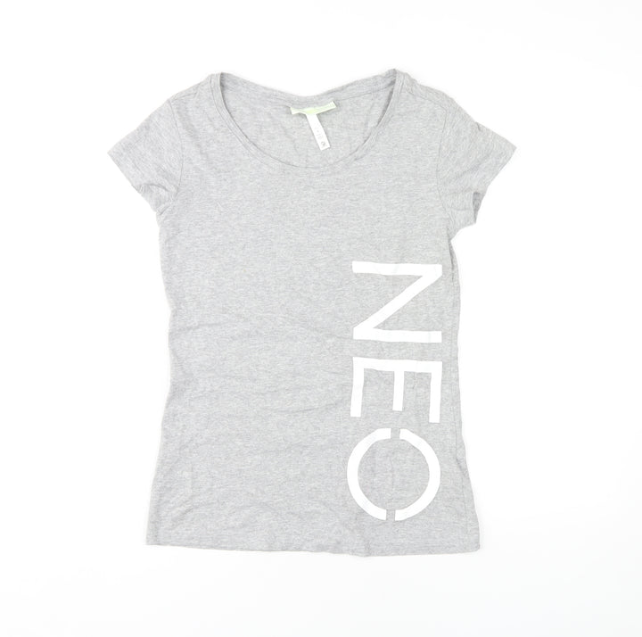 Adidas Women's Grey T-Shirt Size S Casual