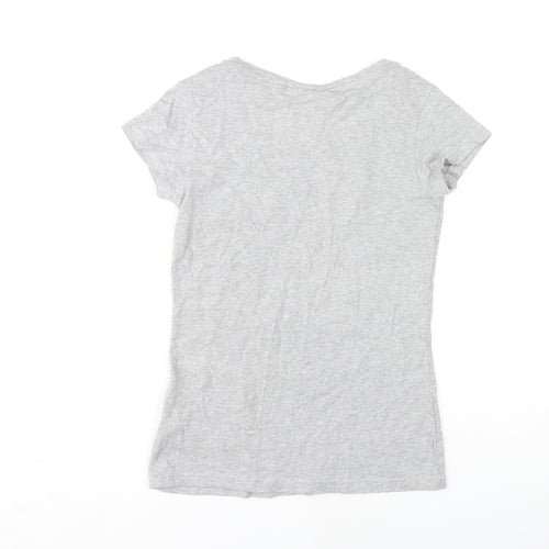 Adidas Women's Grey T-Shirt Size S Casual