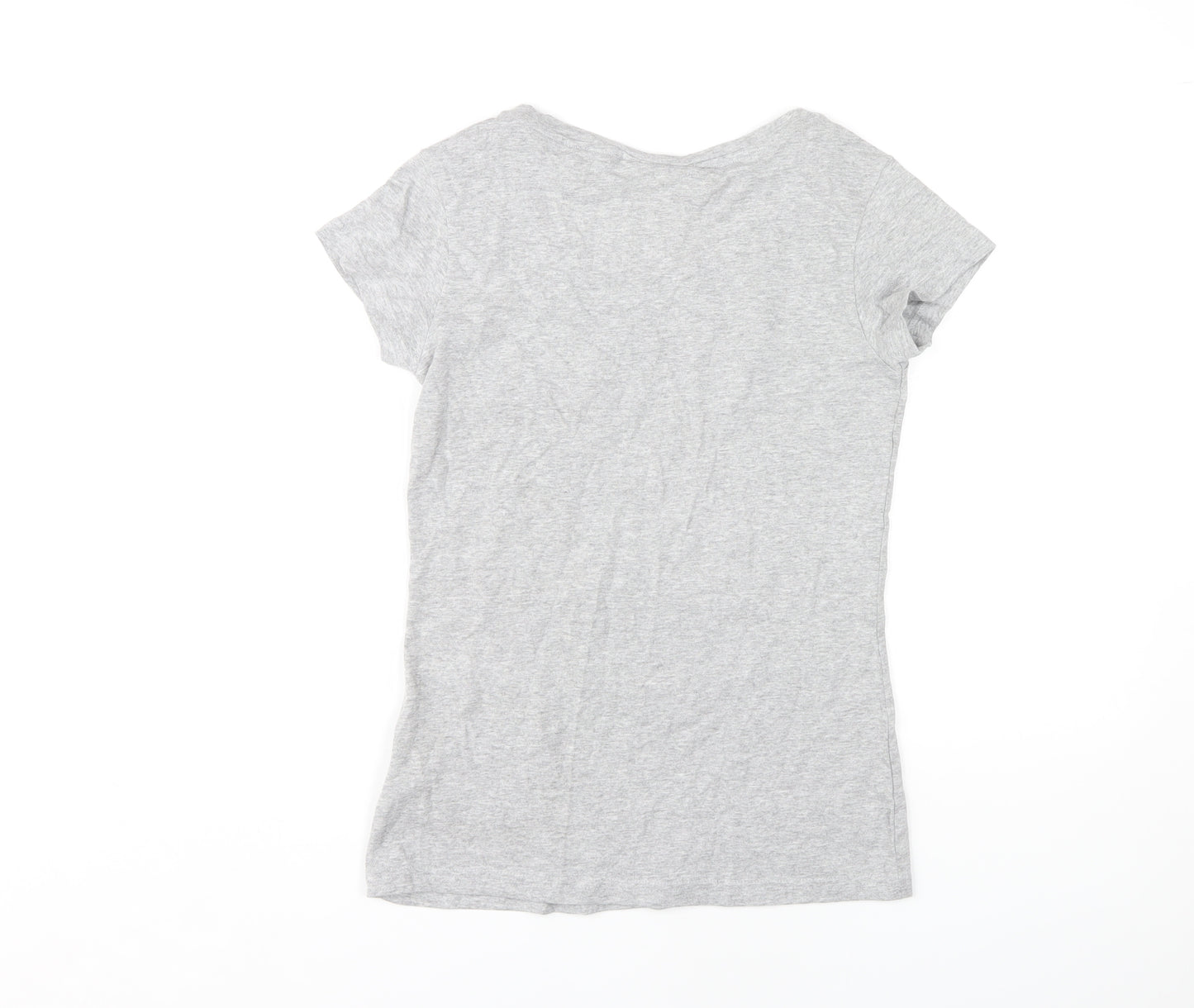 Adidas Women's Grey T-Shirt Size S Casual