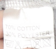 Supreme Being Grey Men's Graphic T-Shirt - Small