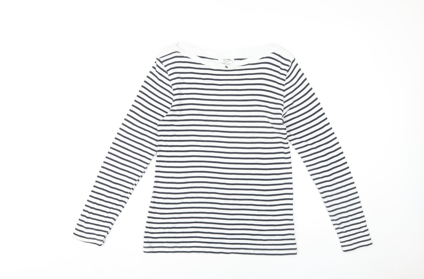 Cotton Traders Women's Multicolour Striped Top